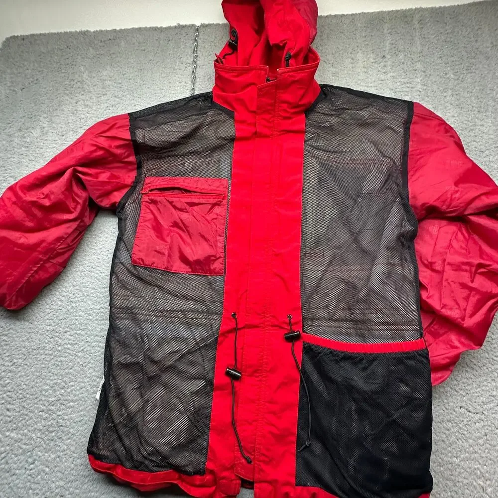 Vintage Alpine Design 91215 Gore-Tex Full Zip Hydrofil Jacket Mens Large Snow